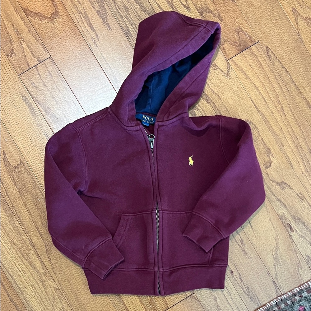 Polo by Ralph Lauren Kids Burgundy Hoodie